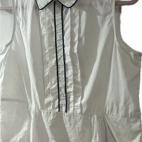HD in Paris White Chemise with Black Trim - Picture 5 of 5